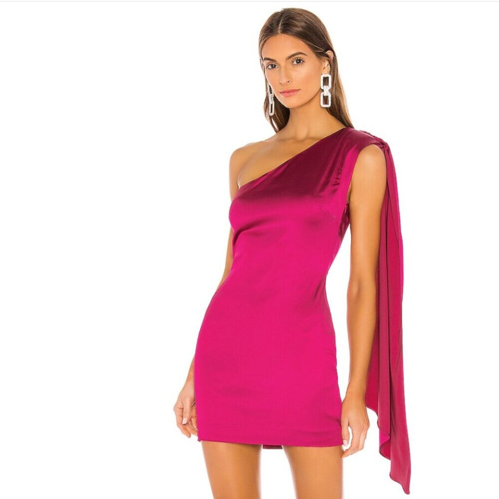 NBD Fuchsia Hanna Mini Dress  size small